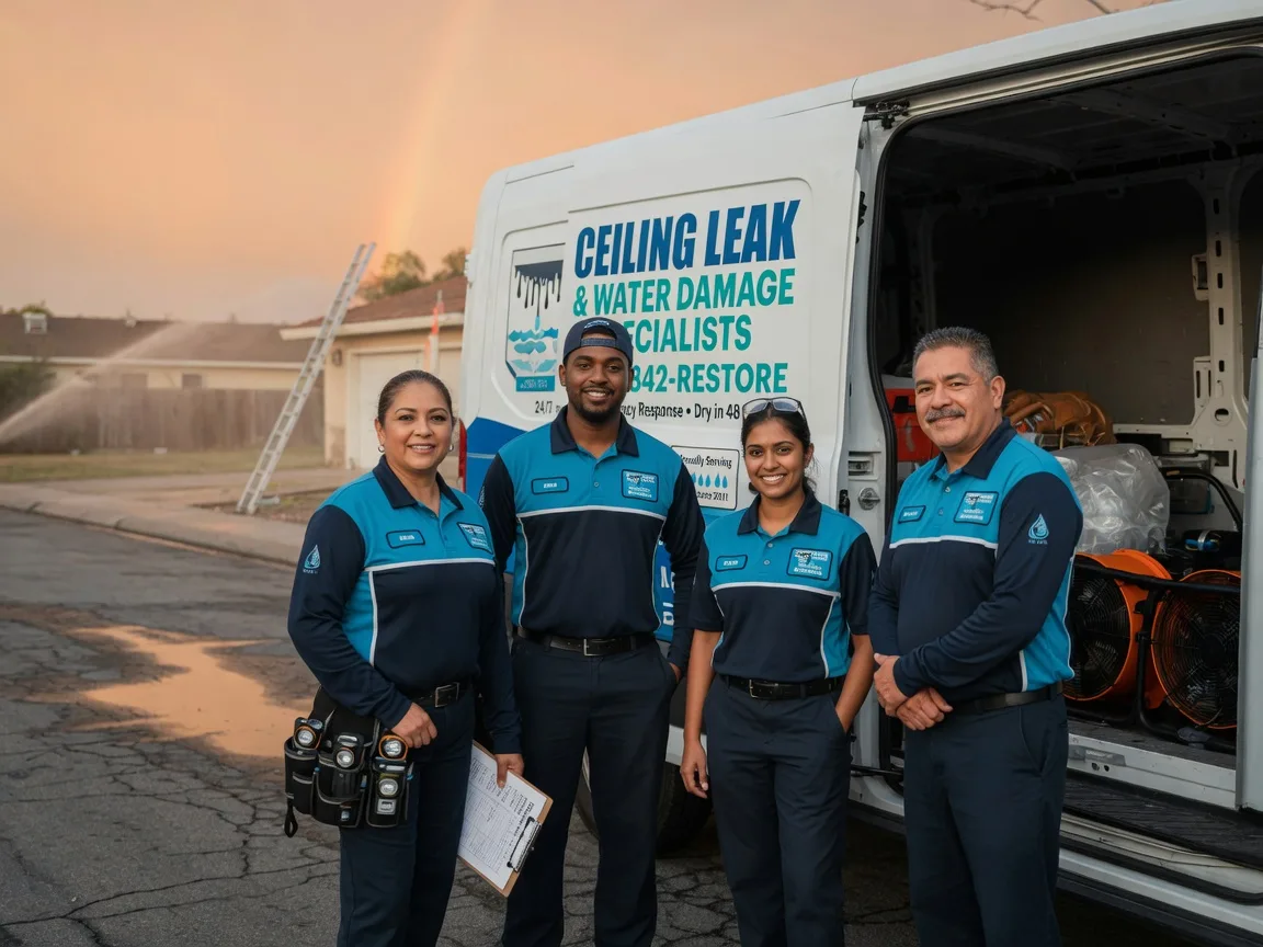 Ceiling Leak Cleanup company in Drain, OR