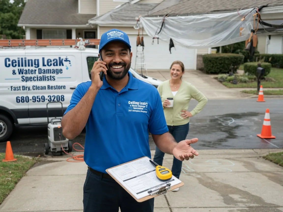 Ceiling Leak Cleanup Drain, OR FAQs